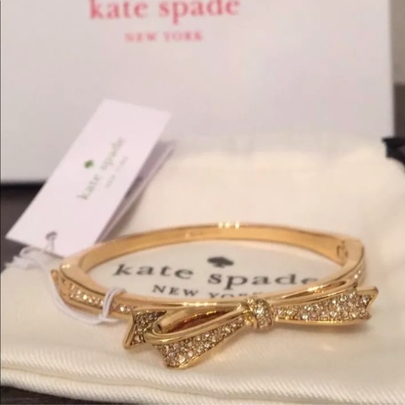 kate spade Jewelry - ♠️ Kate spade pave bow bracelet bundle of three